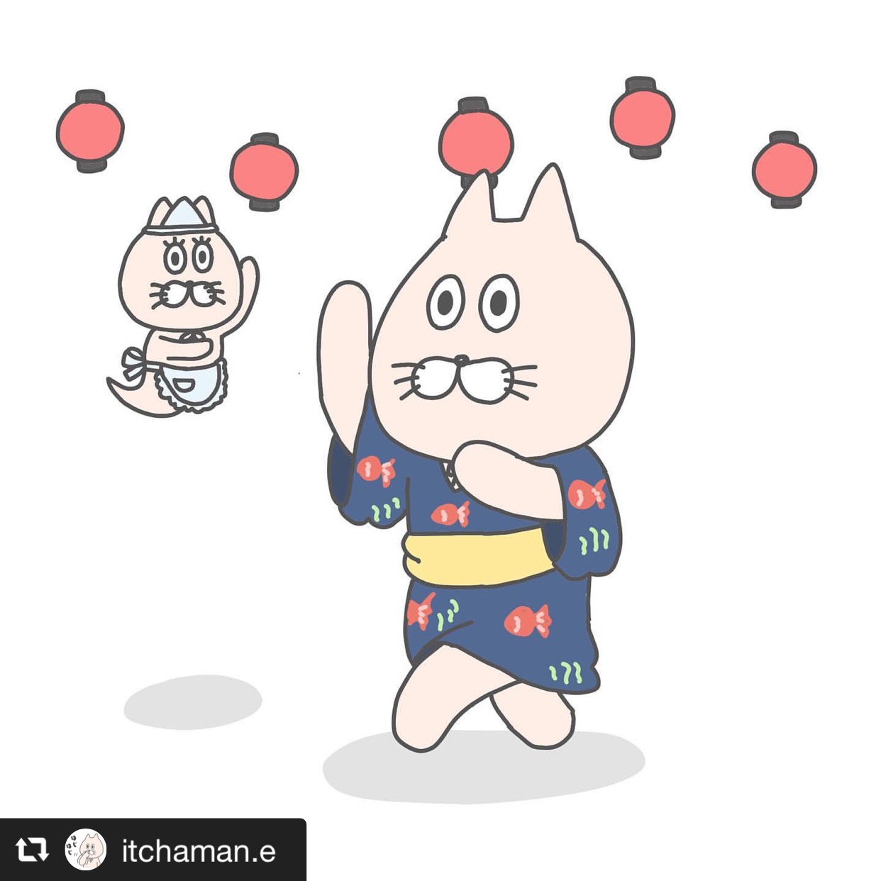 亡きお母さんと盆踊り 画像1